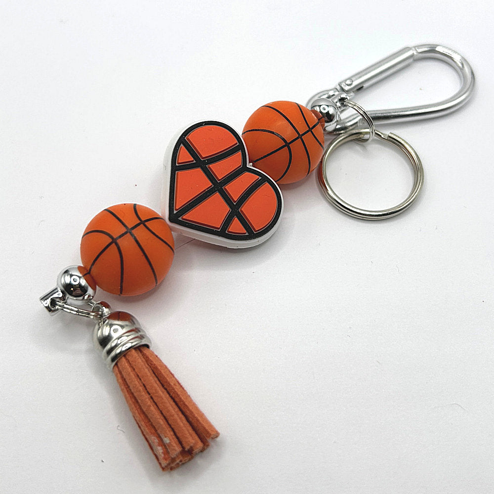 Basketball Love Keyring