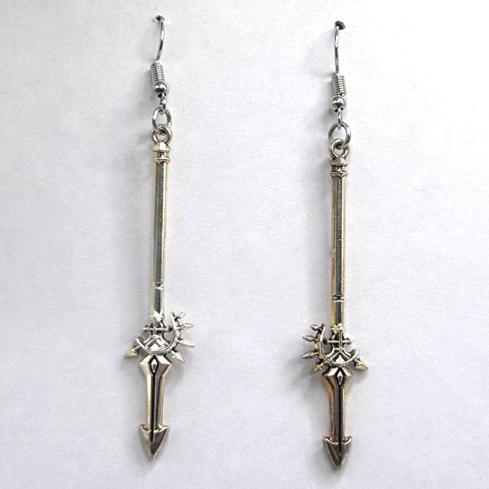 Spiked Staff Earrings