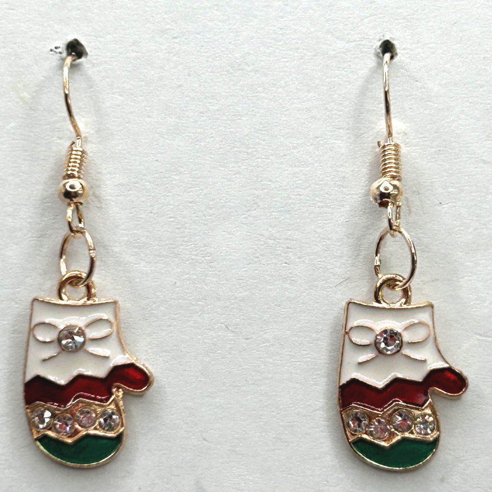 Christmas Mitten Earrings