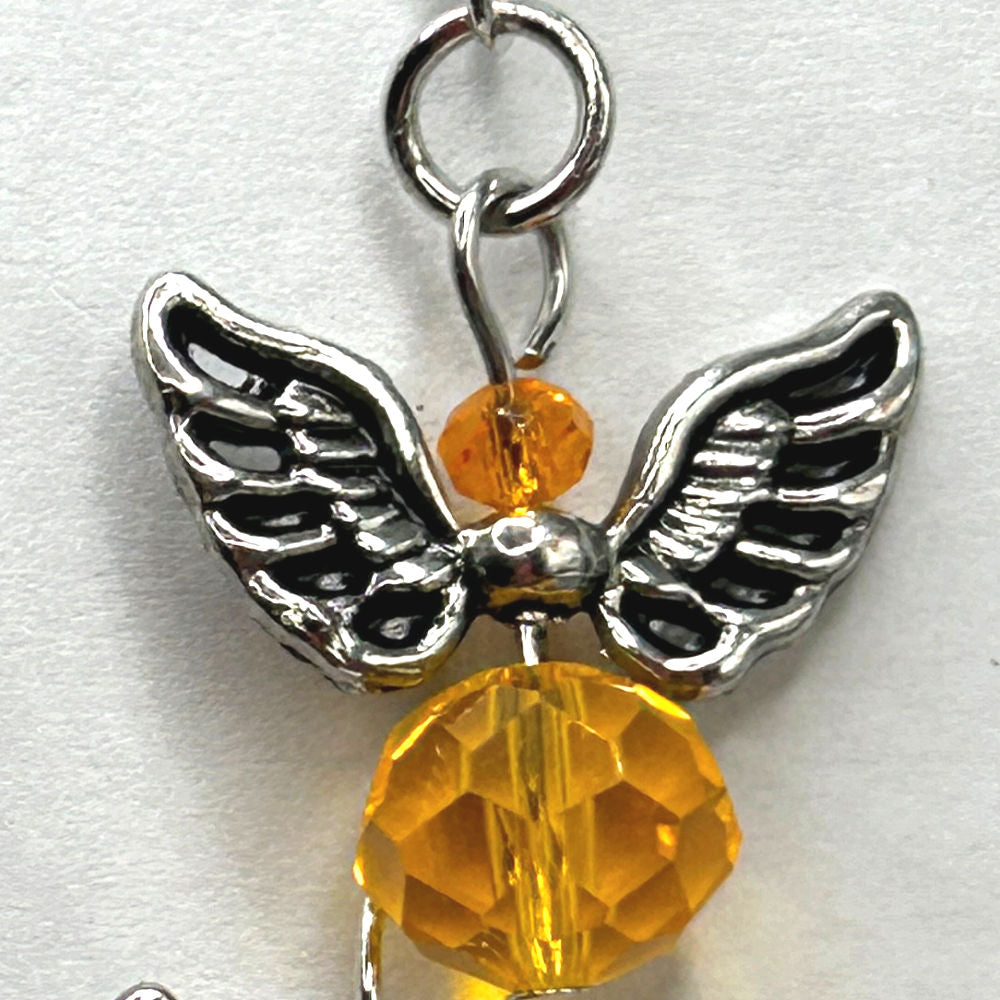 Small-Bodied Angel Earrings
