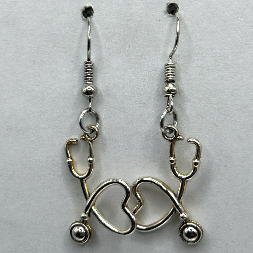 Simple Stethoscope Earrings