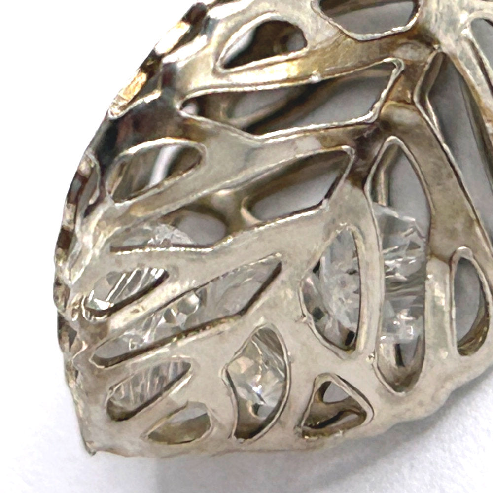 Small Leaf Cage Earrings