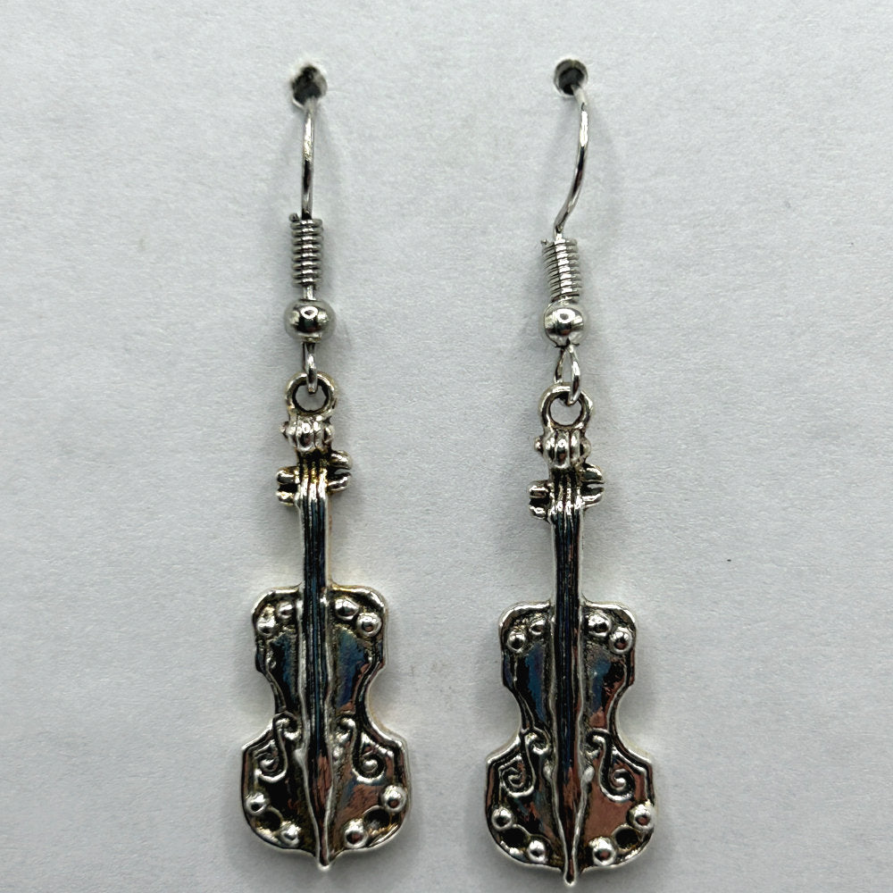 Cello Earrings