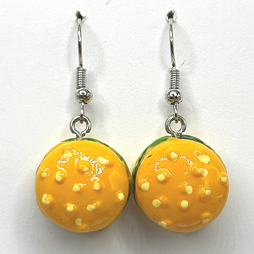Cheeseburger Earrings