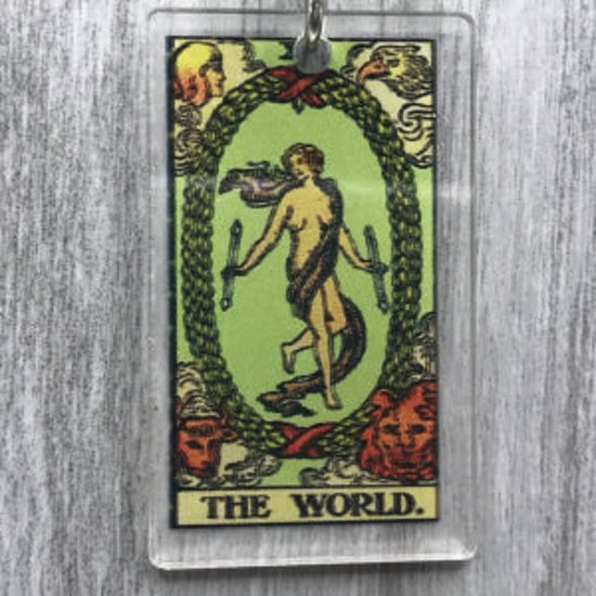 Tarot Card Necklace
