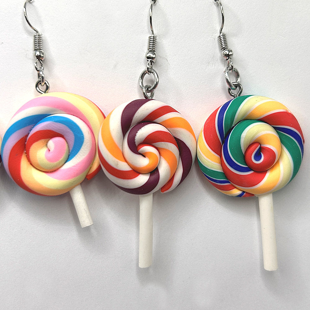 Lollipop Earrings (Heavy)