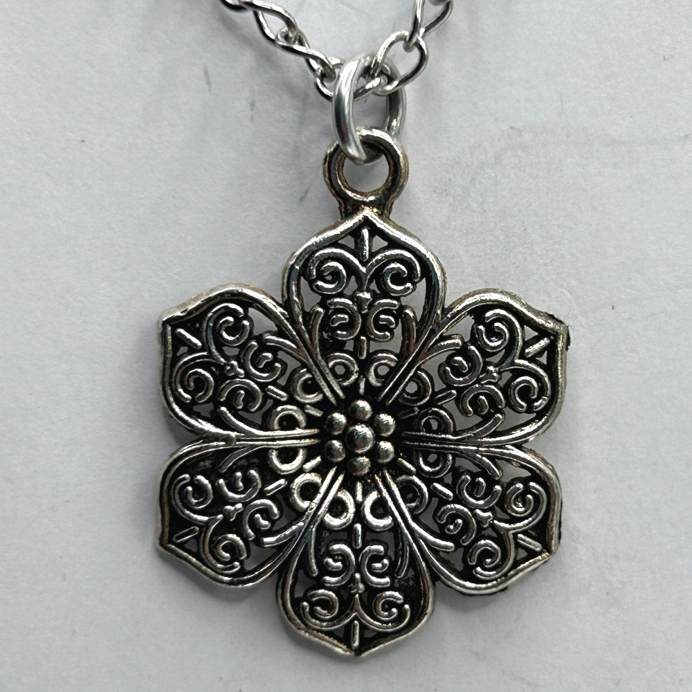 Ornate Flower Pendant