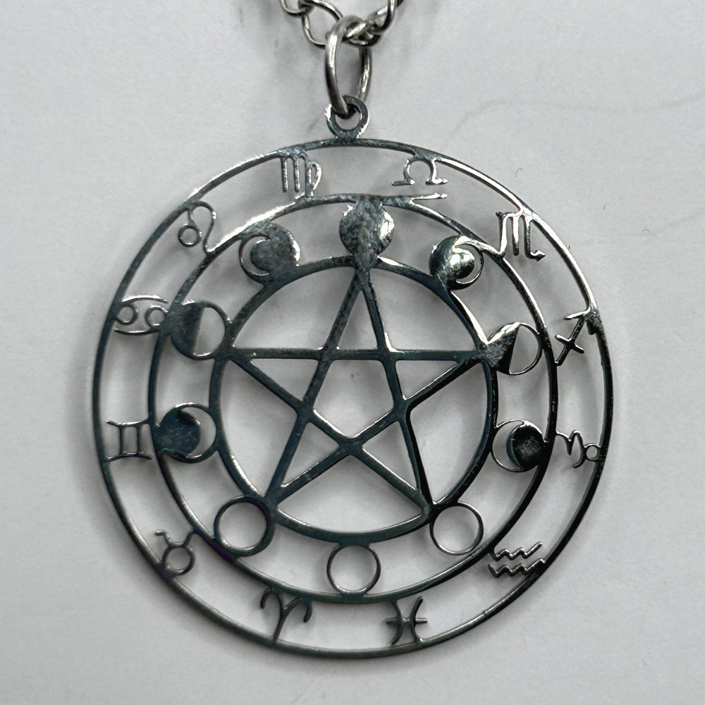 Zodiac Circle Pendant
