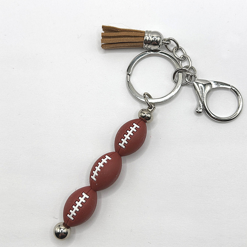 Simple Footballs Keyring