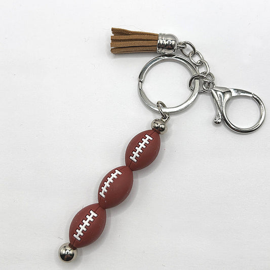 Simple Footballs Keyring