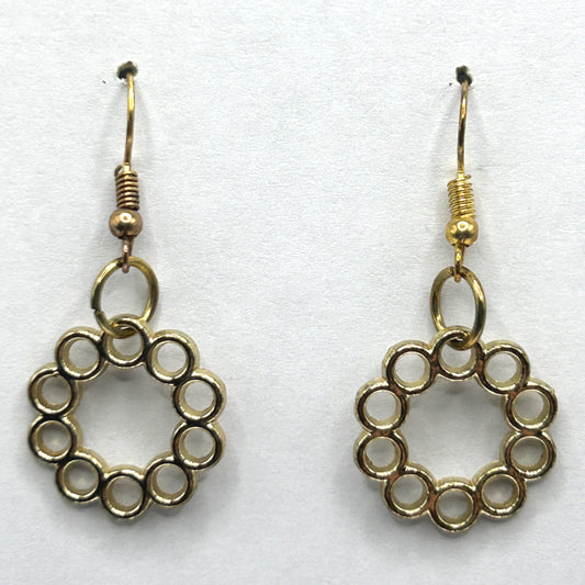 Golden Circles Earrings
