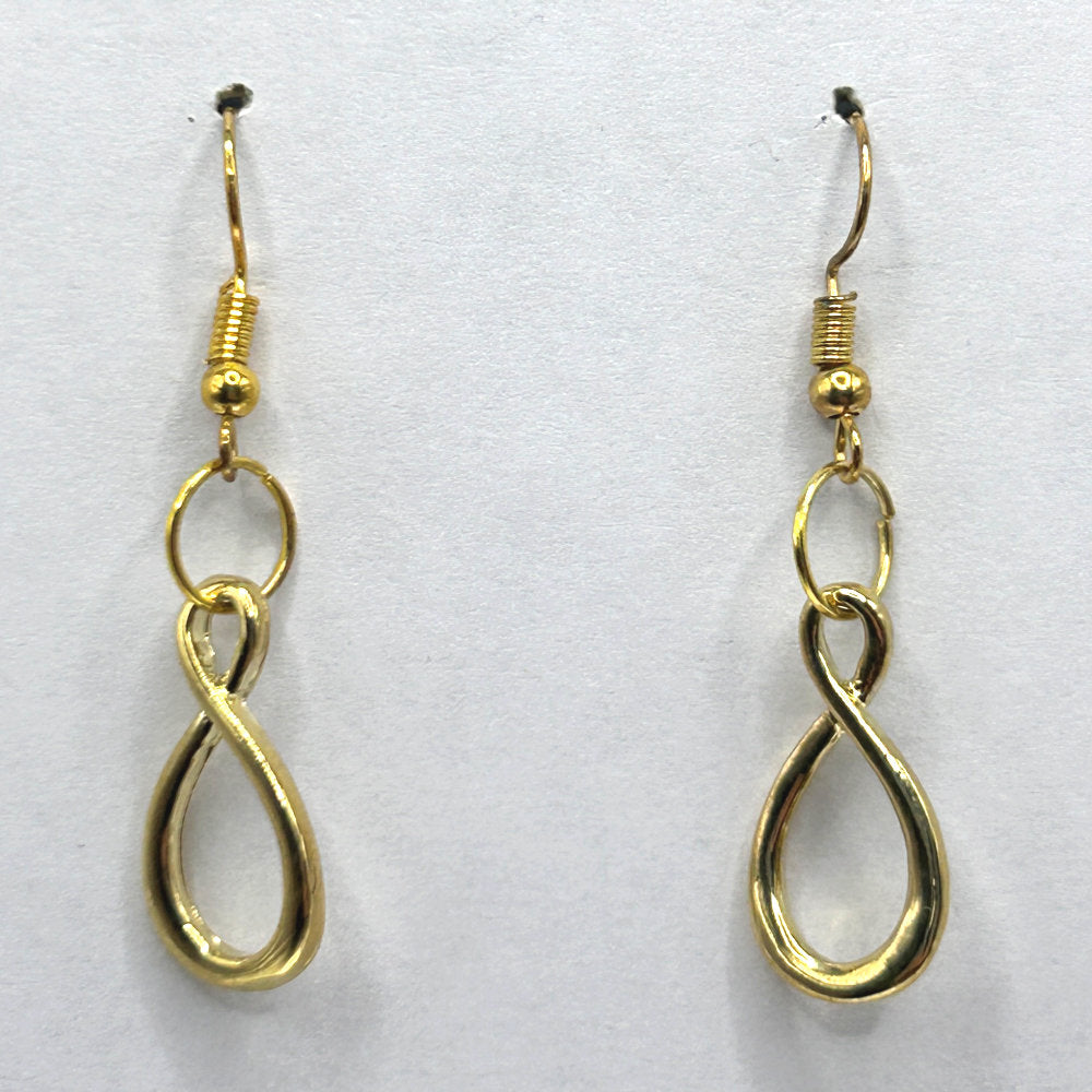 Offset Figure-8 Earrings