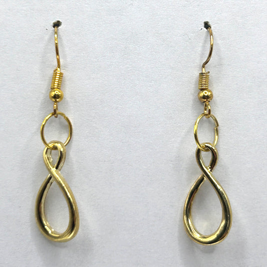 Offset Figure-8 Earrings