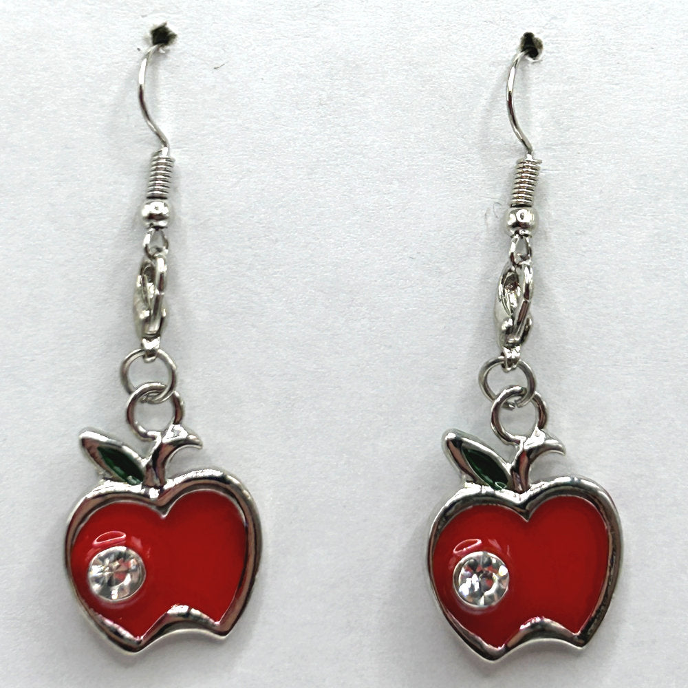 Sparkle Apple Earrings