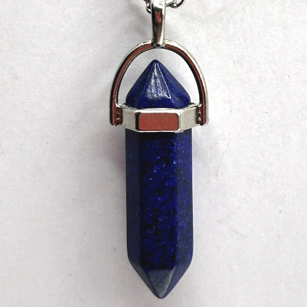Point Pendant Necklace - Stone