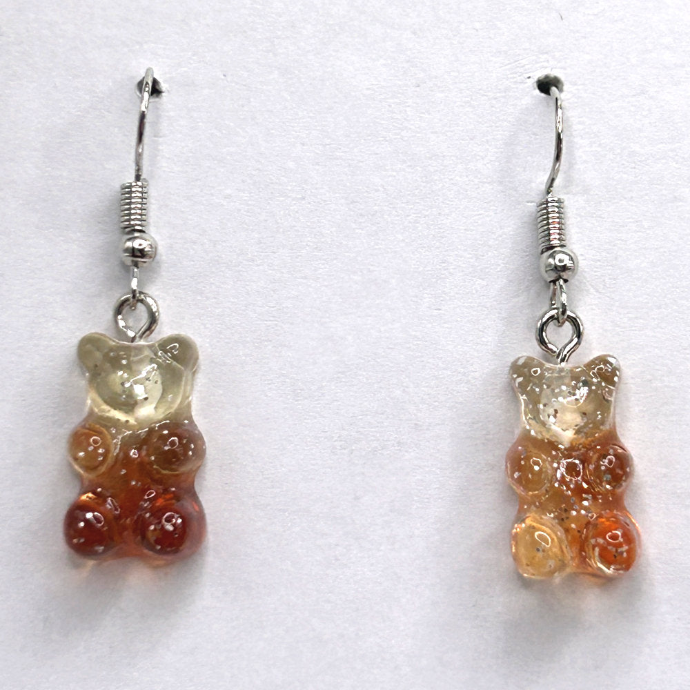 Root Beer Gummy Bear Earrings