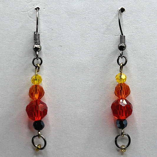 Fire Dangle Earrings