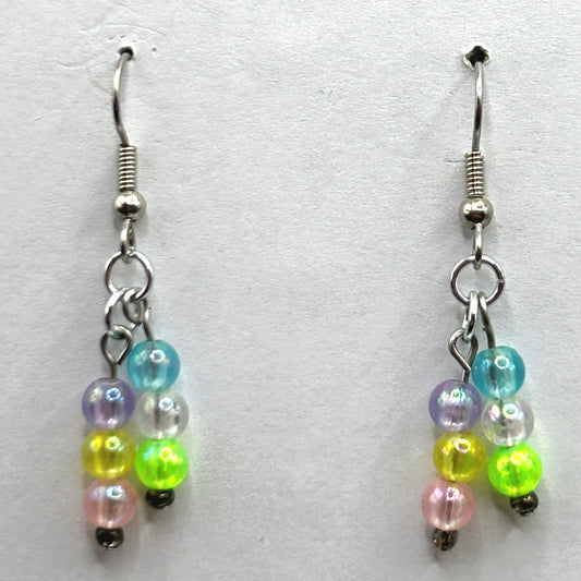 Small Pastel Dangle Earrings