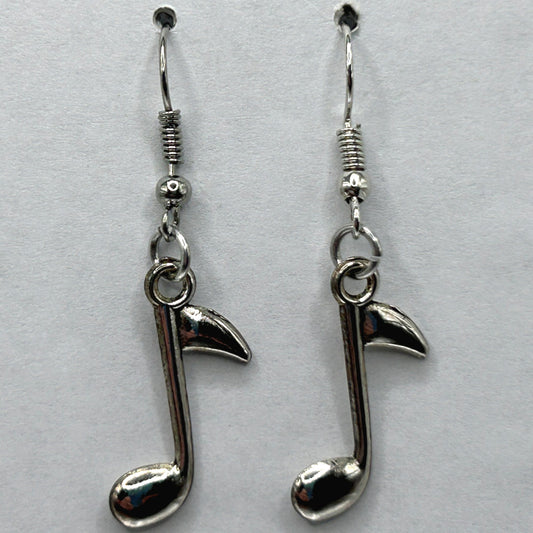 Eighth Note Earrings
