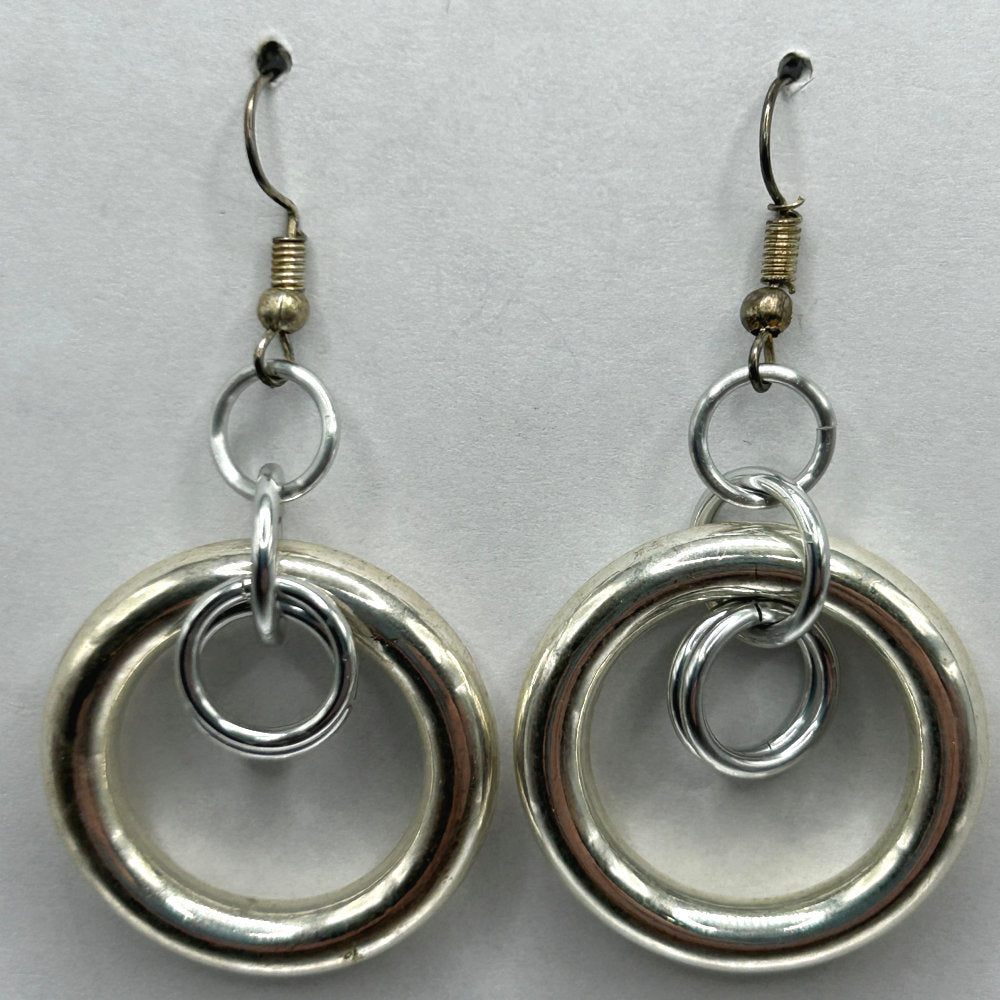 Double Ring Earrings