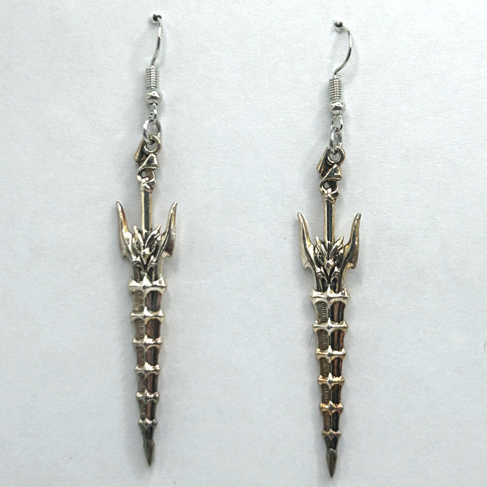 Dragon Blade Sword Earrings