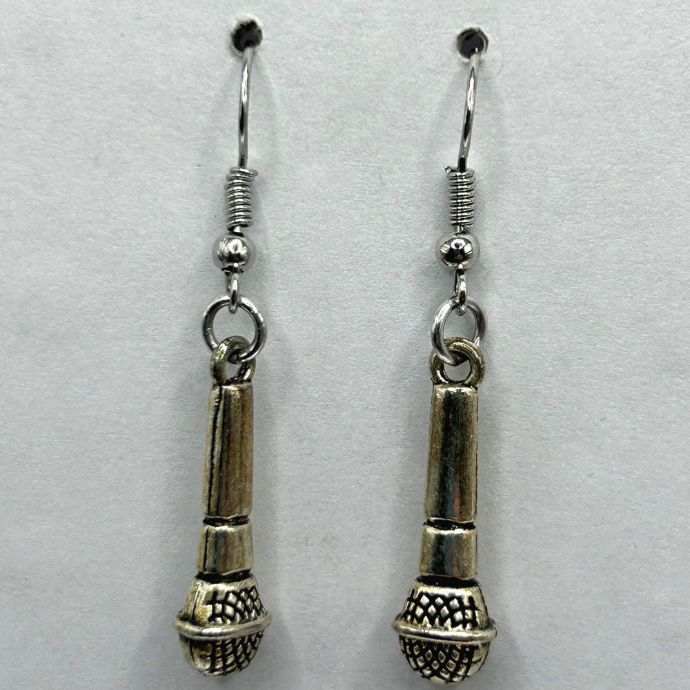 Microphone Earrings