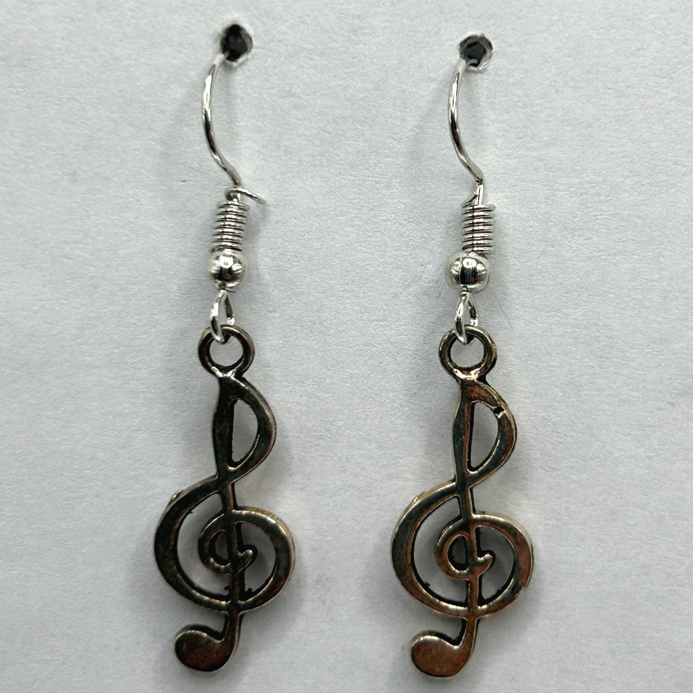 Treble Clef Earrings