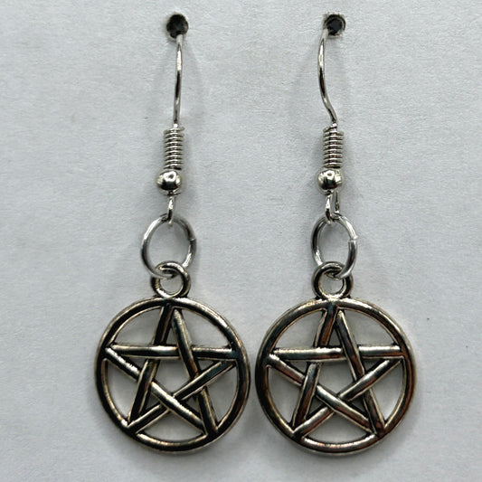 Pentagram Earrings