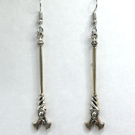 Forked Staff Earrings