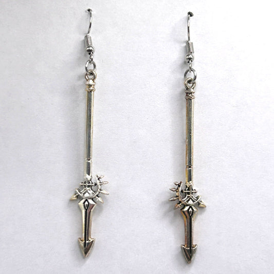 Spiked Staff Earrings