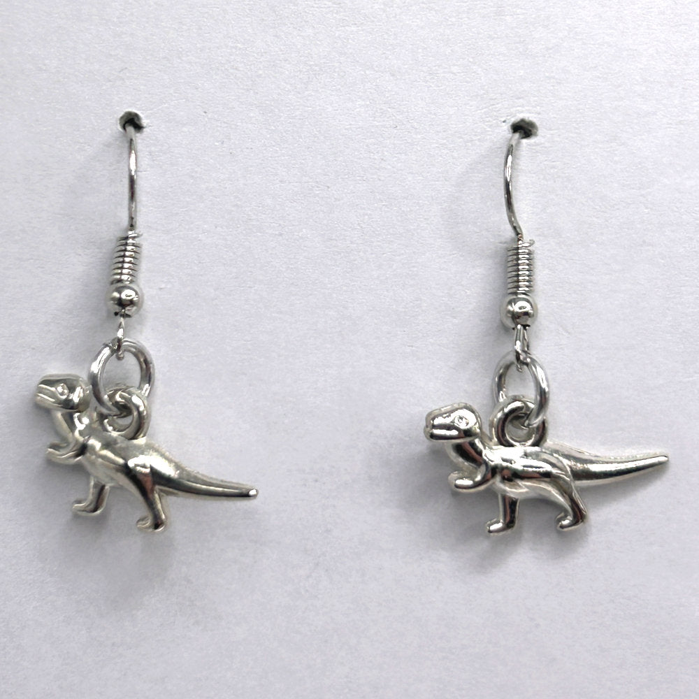 Tiny Dinosaur Earrings