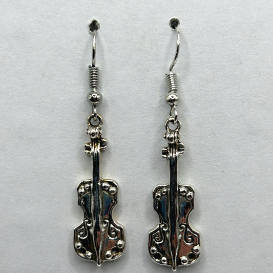 Cello Earrings