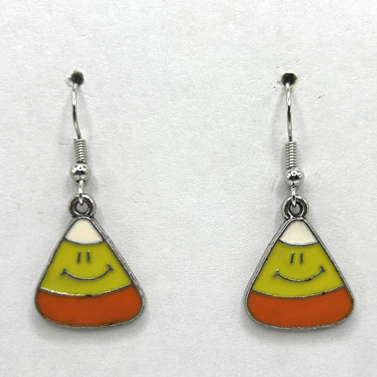 Halloween Candy Corn Earrings