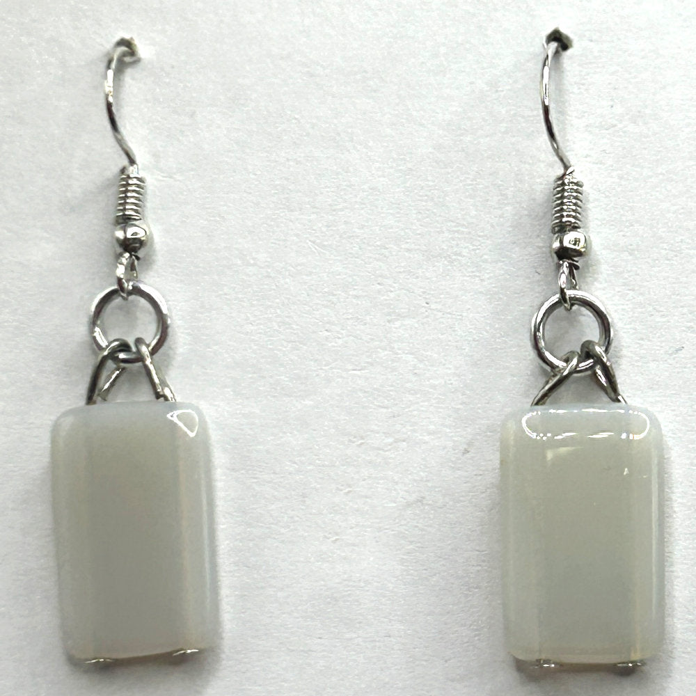 Gray Tablet Earrings