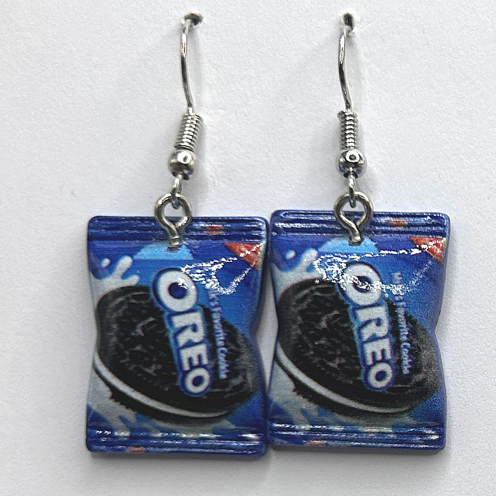 Oreo Package Earrings
