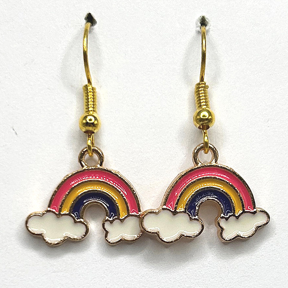 Pastel Rainbow Earrings