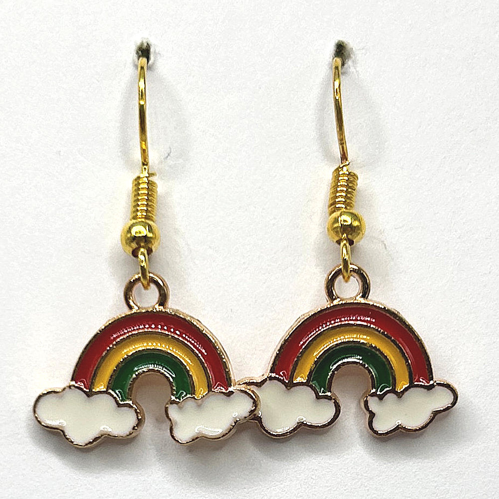 Small Rainbow Earrings