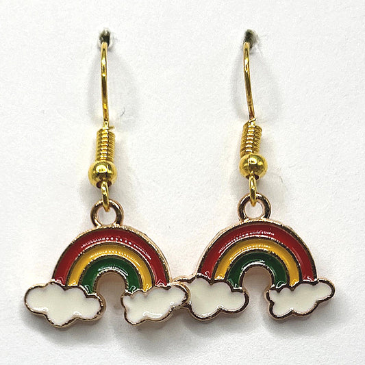 Small Rainbow Earrings