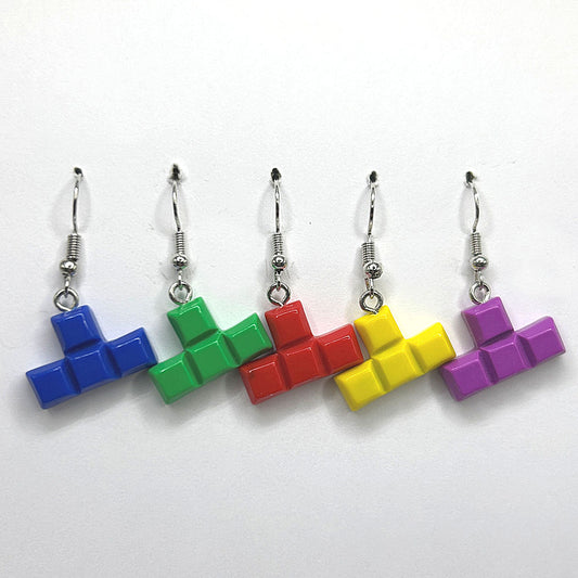 Tetris Piece Earrings