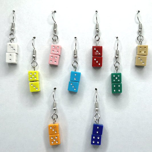 Double Dice Earrings