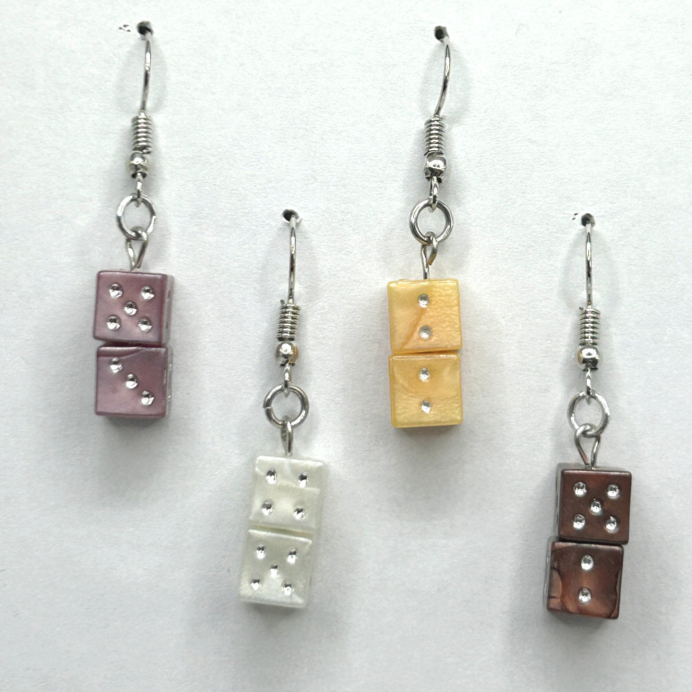 Double Dice Earrings