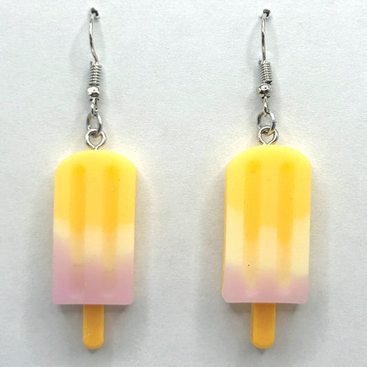 Orange Popsicle Earrings