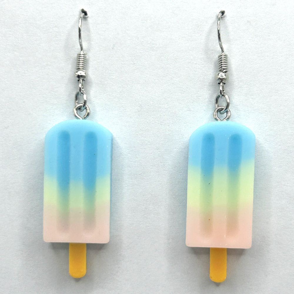 Blue Popsicle Earrings