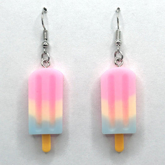 Pink Popsicle Earrings