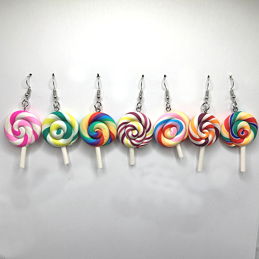 Lollipop Earrings (Heavy)