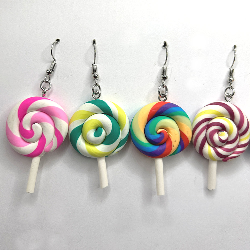 Lollipop Earrings (Heavy)