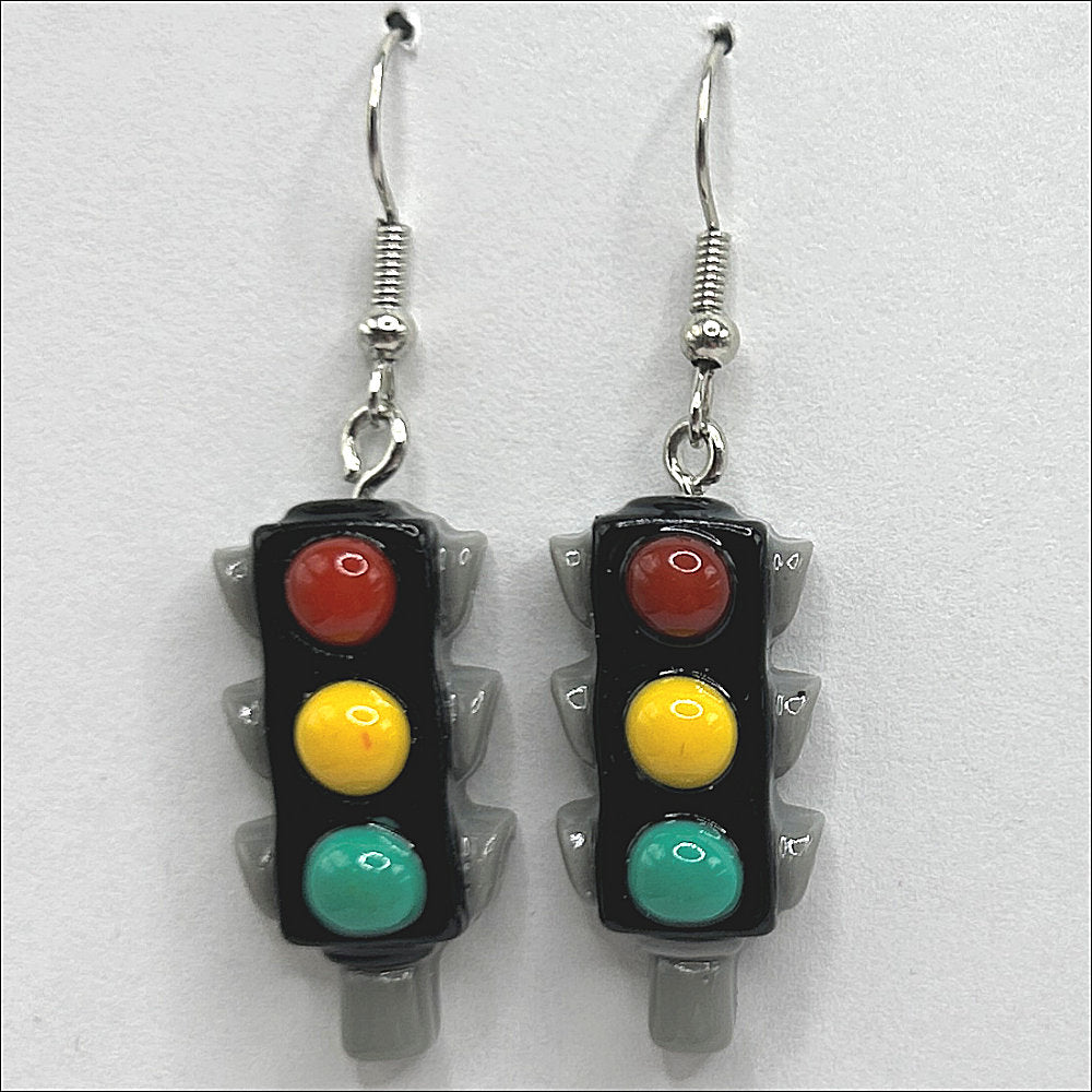 Traffic Light Earrings