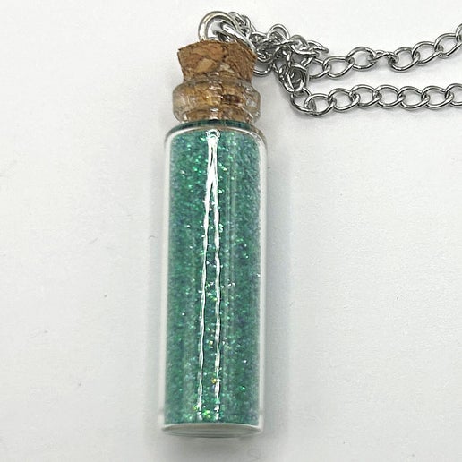 Treasure Bottle Necklace - Tall/Thin