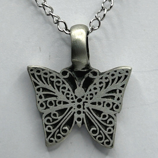 Thick Butterfly Pendant