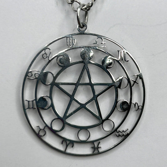 Zodiac Circle Pendant